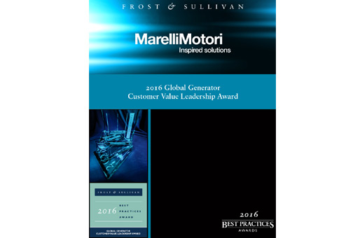 A Marelli Motori il 2016 Customer Value Leadership Award