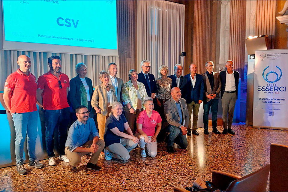 Il CSV di Vicenza presenta il fondo "Esserci"