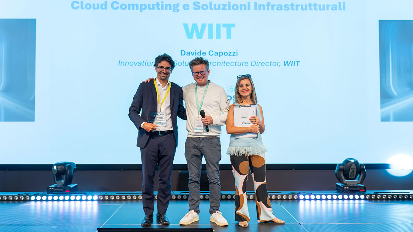 WIIT premiata ai Digital360 Awards 2025 per la sua Cloud Native Platform