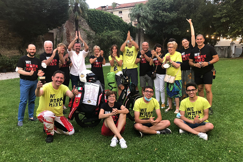 "Ciao Nadia!": missione compiuta per Codiferro (Historic Club Schio) e Siggi