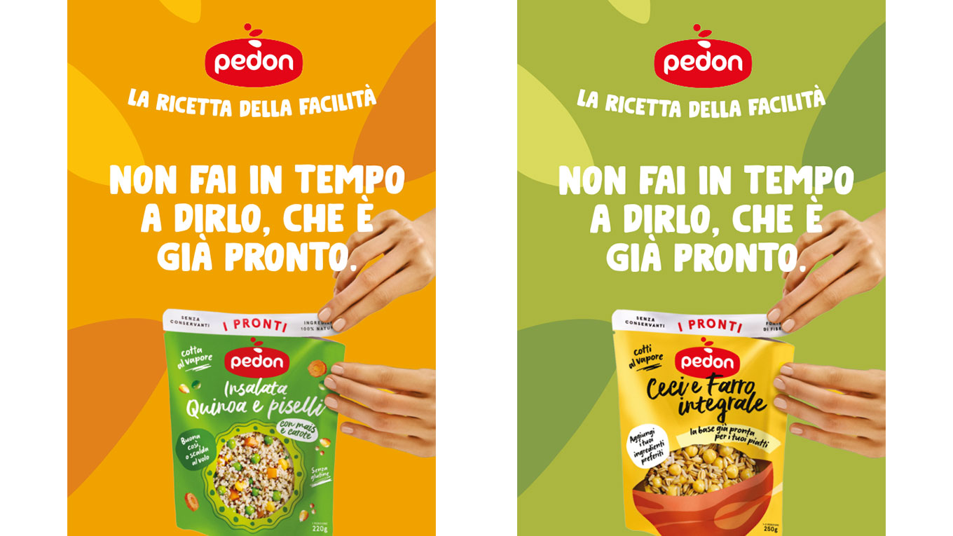 Pedon porta “I Pronti” nelle città italiane con una campagna omnicanale