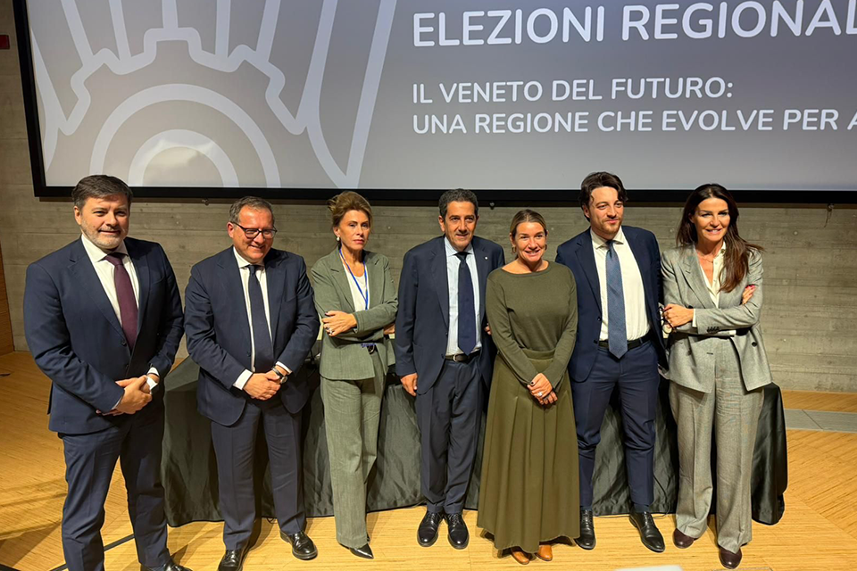 Confindustria Veneto incontra i candidati alla Presidenza della Regione