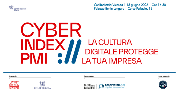 Rapporto Cyber Index PMI Veneto 2025 – La tua impresa è pronta al prossimo attacco cyber?