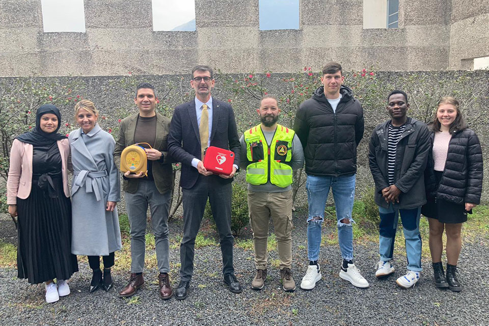 “Generazione Cardioprotetta”, al via la formazione degli studenti all’utilizzo del defibrillatore