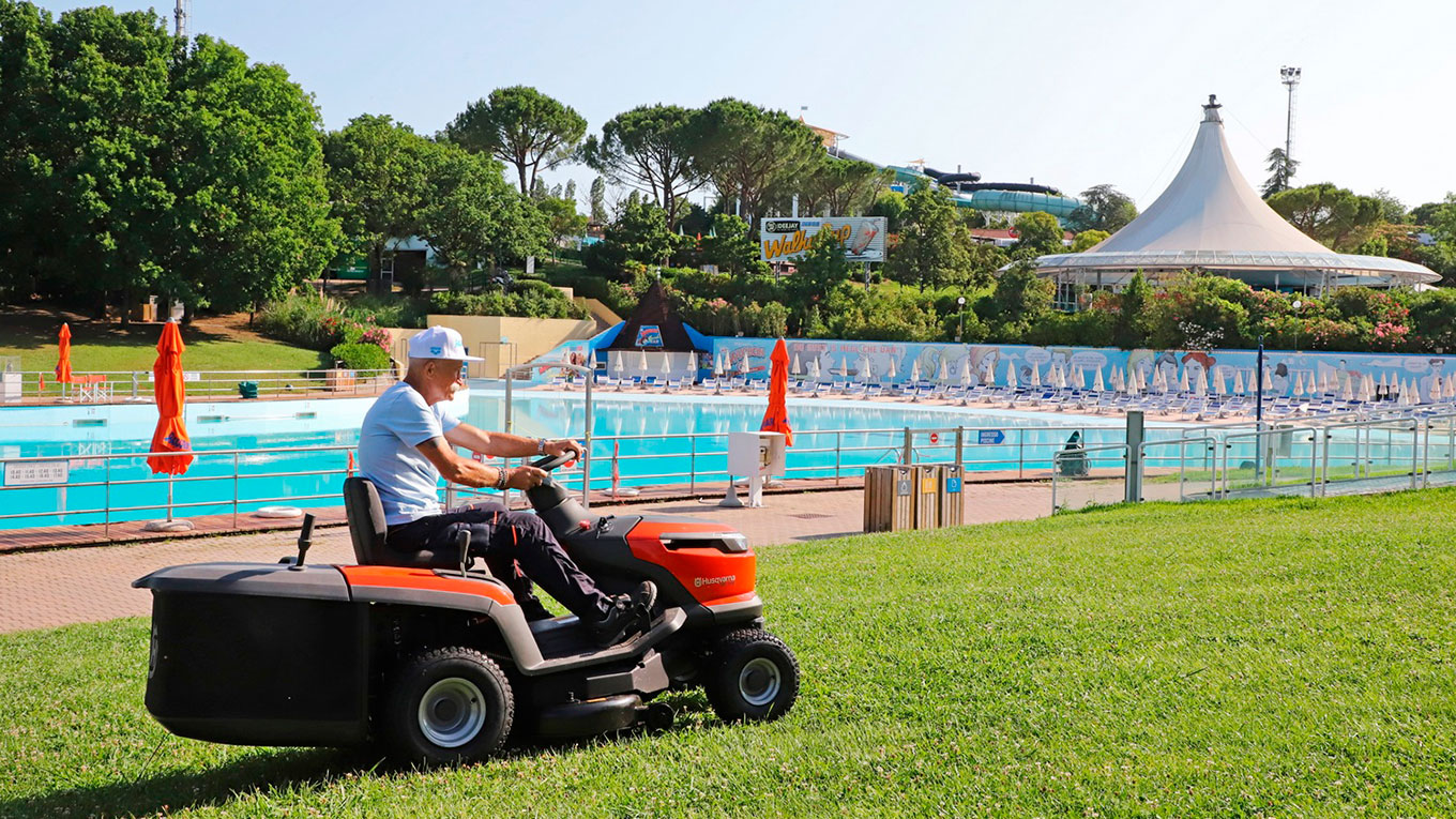 Innovare il verde tra sostenibilità e intrattenimento: Costa Edutainment ha scelto Husqvarna