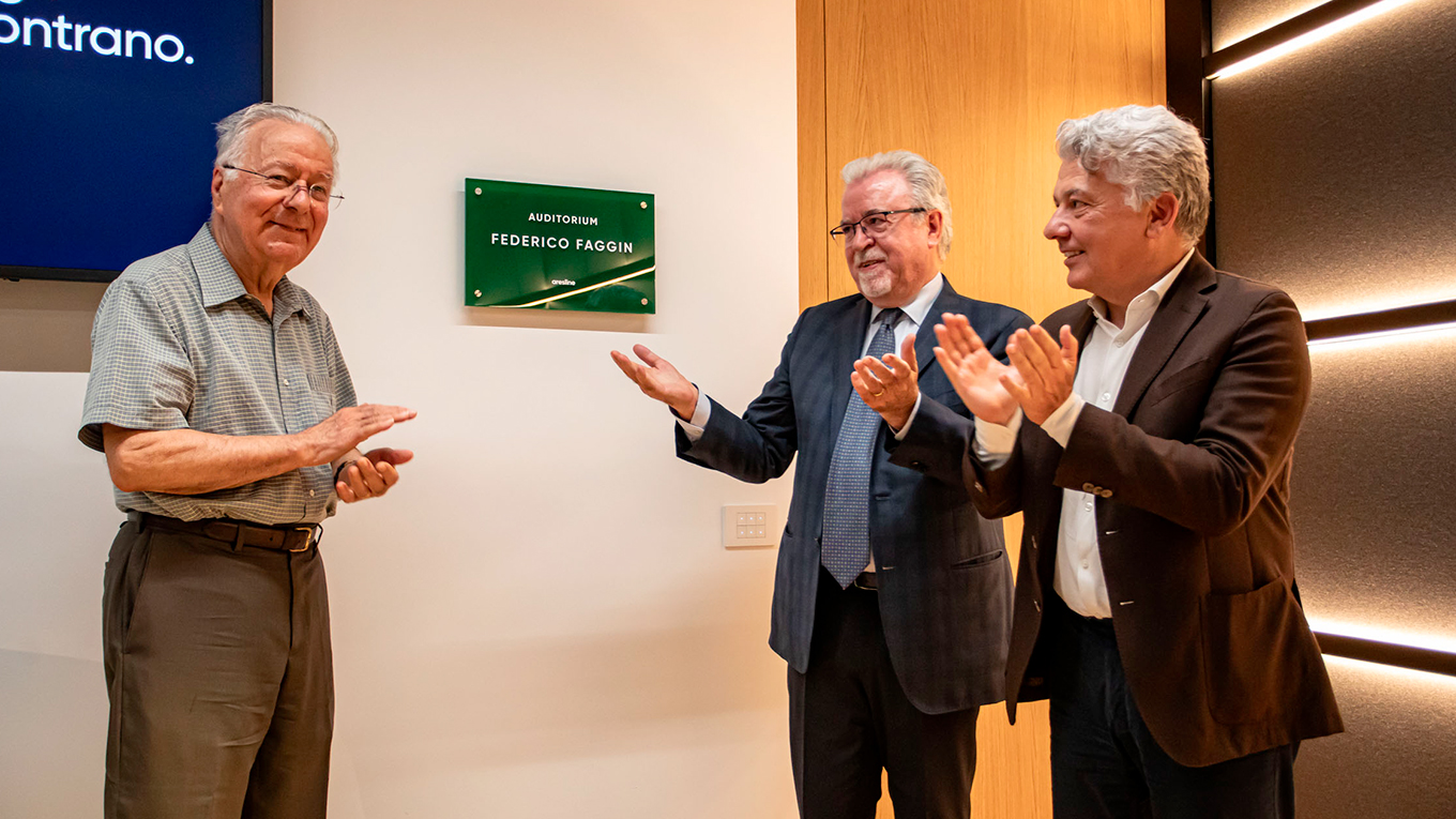Aresline dedica il nuovo Auditorium aziendale a Federico Faggin