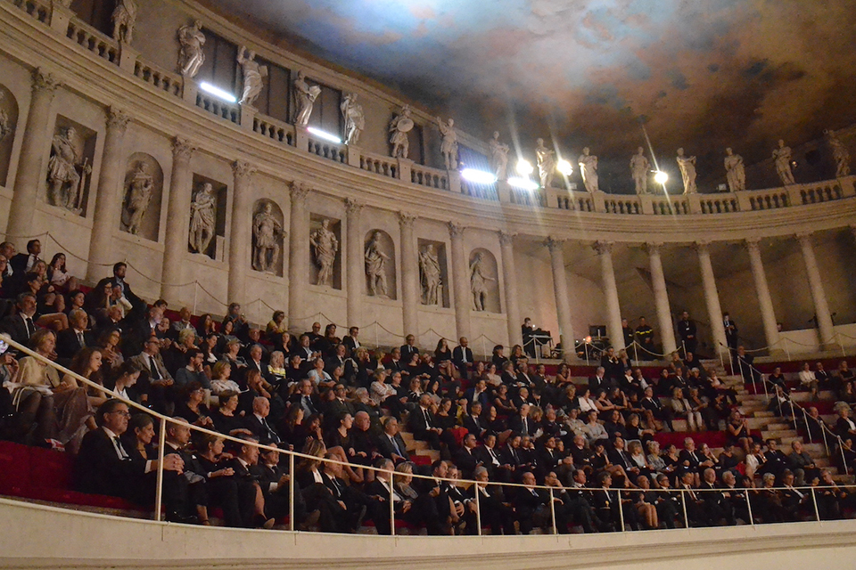 Premio Neri Pozza: venerdì 10 settembre al Teatro Olimpico la cerimonia di premiazione