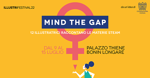 "Mind the Gap", la mostra: donne e STEAM raccontate da 12 illustratrici