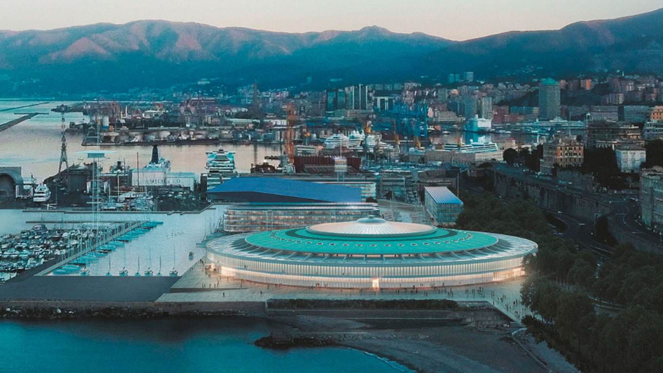 Ares Line scelta per il nuovo progetto di Renzo Piano a Genova 