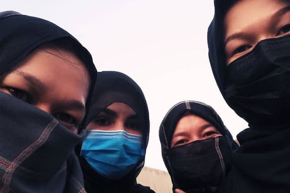 In volo per l’italia le driver afghane del “Pink Shuttle”