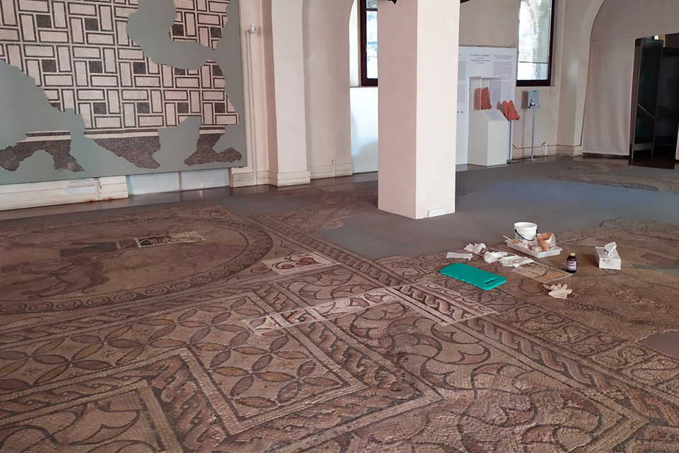 Mecenatismo culturale: Rigoni di Asiago sostiene il restauro del mosaico di Piazza Biade