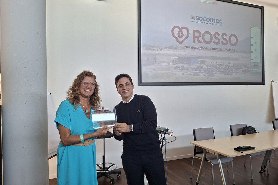 Socomec e Rosso portano la donazione del sangue in azienda con una piattaforma digitale dedicata