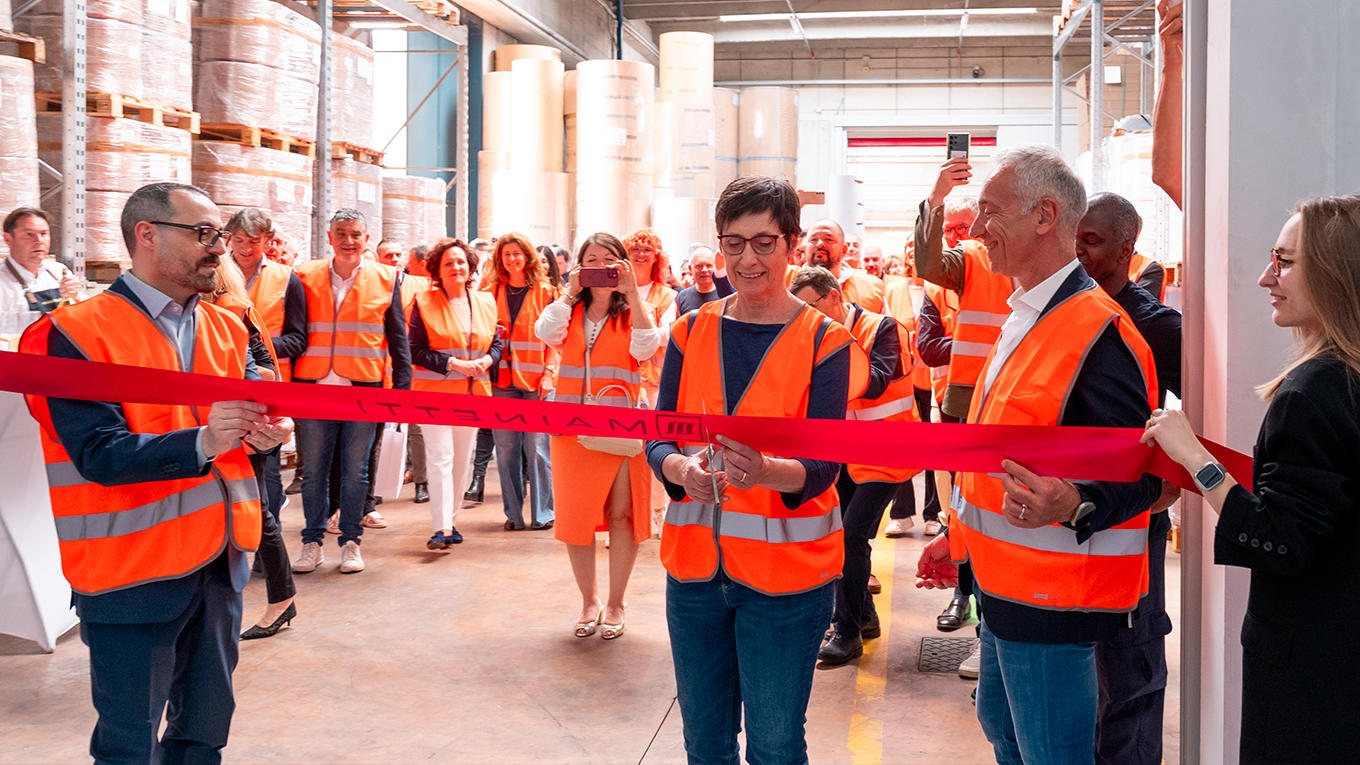 Mainetti Italia inaugura il nuovo magazzino logistico automatizzato