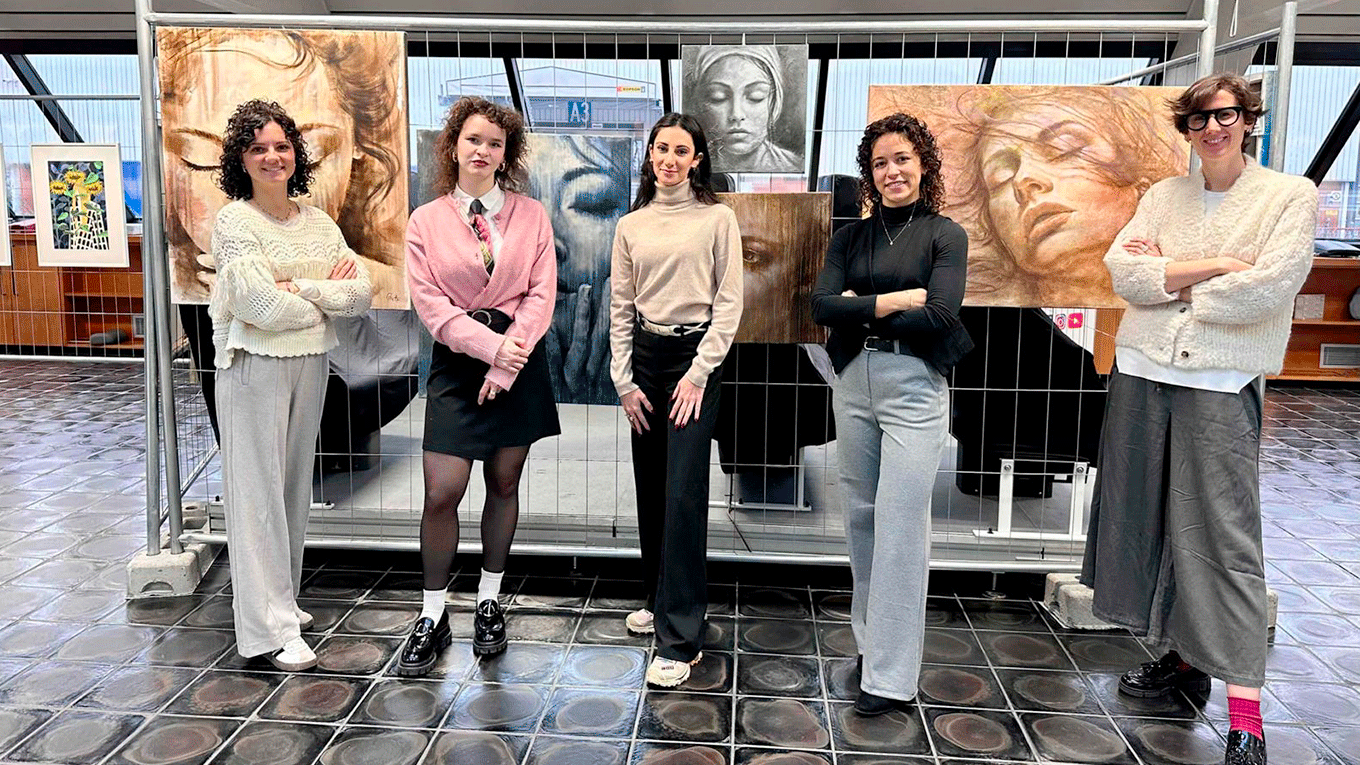 Clerprem inaugura l’installazione artistica “Tracce di arte e voci di donne”,