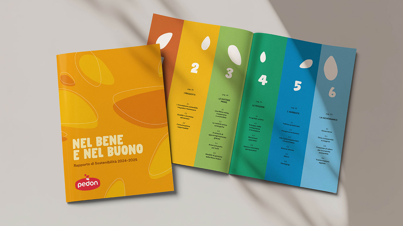 “Nel Bene e nel Buono”: Pedon pubblica il Rapporto di sostenibilità 2024-25