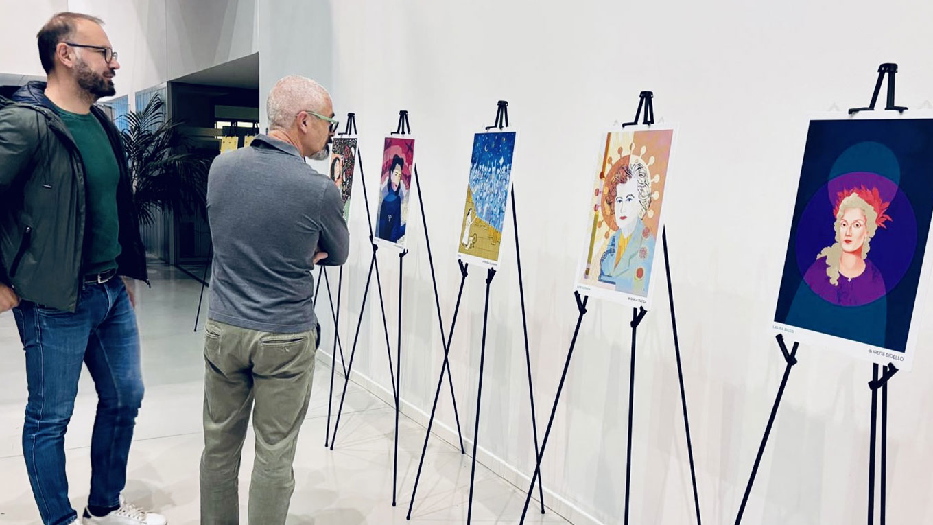 In Acque del Chiampo le illustrazioni di “Mind the Gap” dedicate alla parità di genere