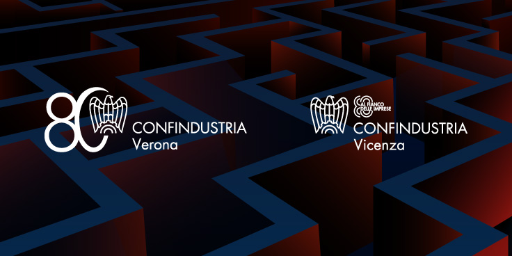 Loghi Confindustria Verona e Vicenza - footer